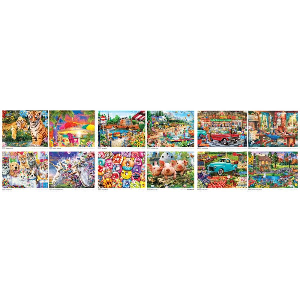 Artist Gallery Jigsaw Puzzle Collection Series 2 - 12 Pack - Image 7