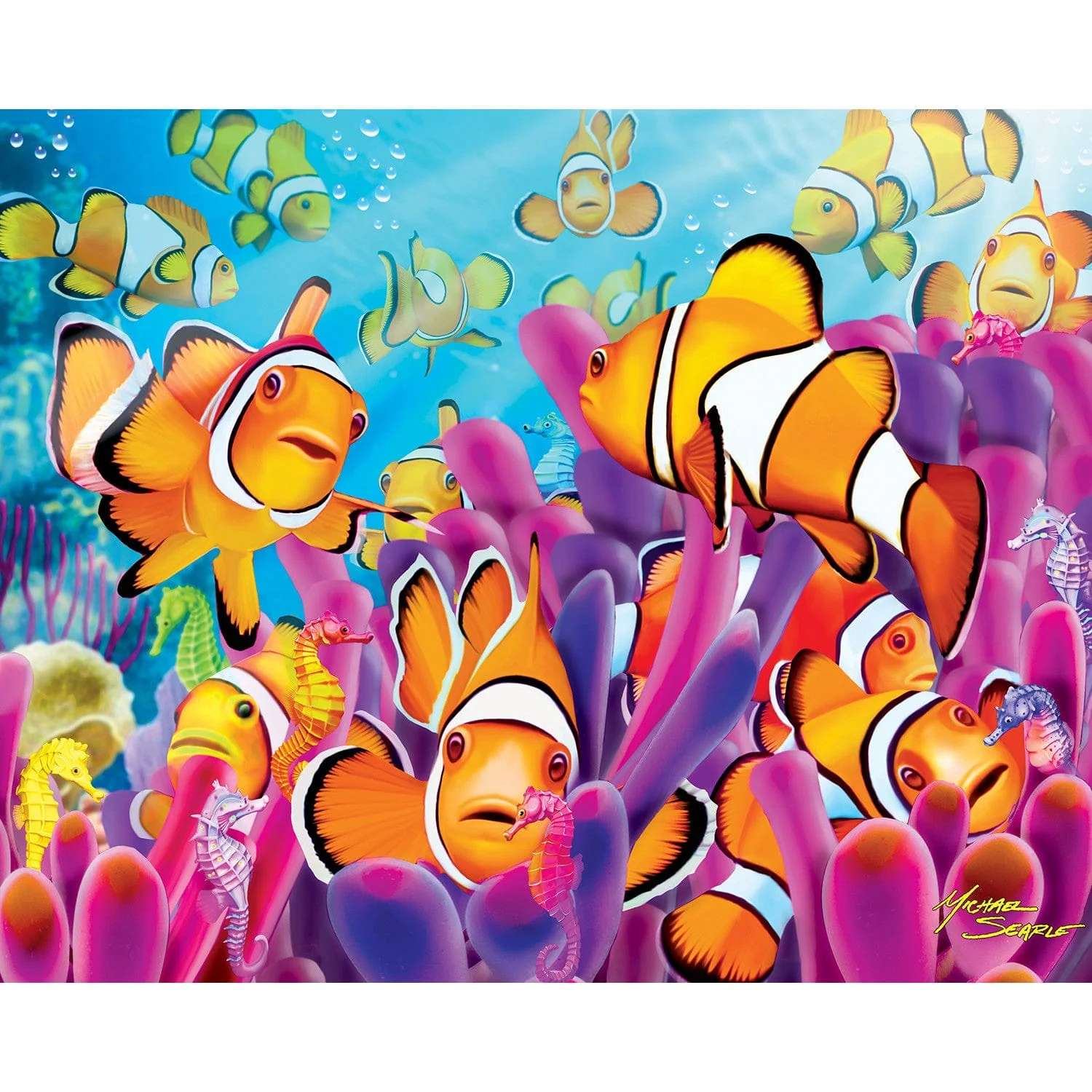 Glow in the Dark 100 Piece Jigsaw Puzzles - 4-Pack V1 - Image 6