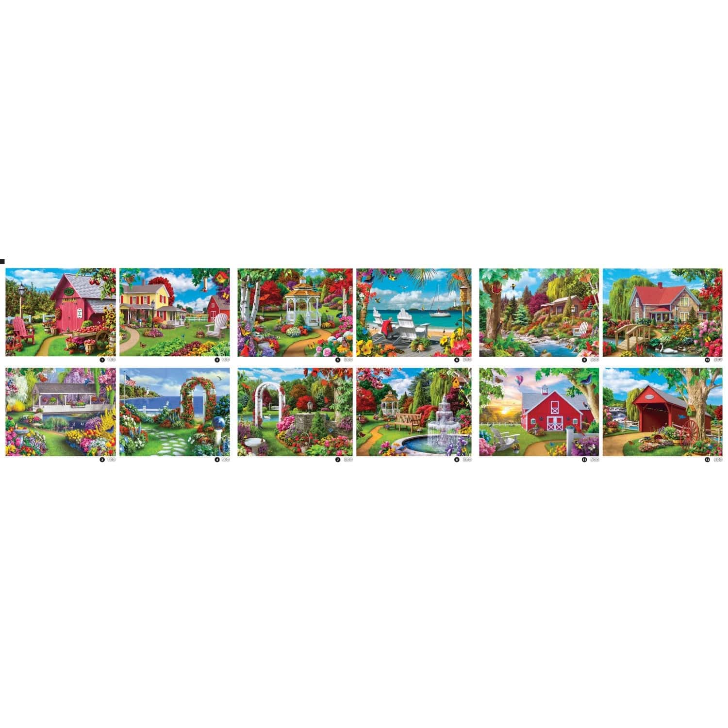 Alan Giana Jigsaw Puzzle Collection - 12 Pack - Image 3