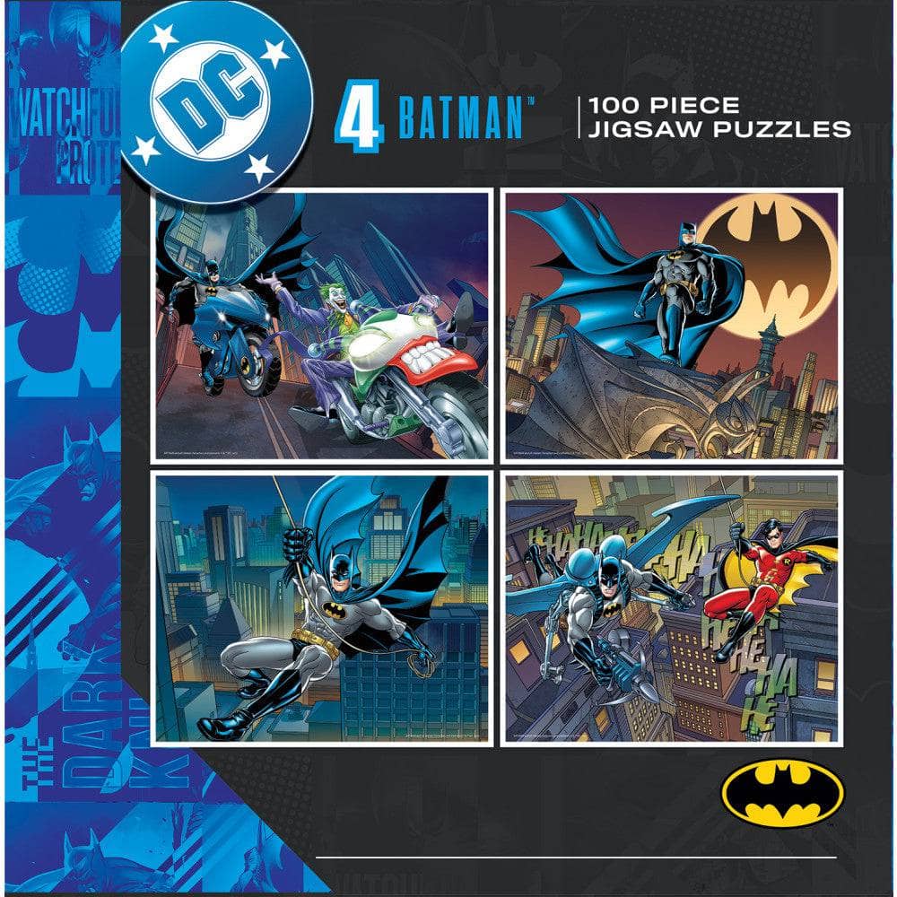 Batman 4-Pack 100 Piece Jigsaw Puzzles - Image 7