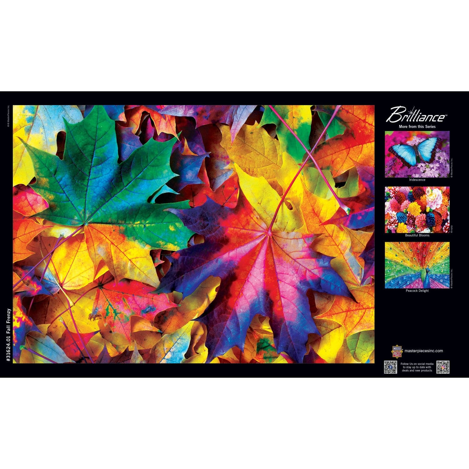 Brilliance - Fall Frenzy 500 Piece Jigsaw Puzzle - Image 4