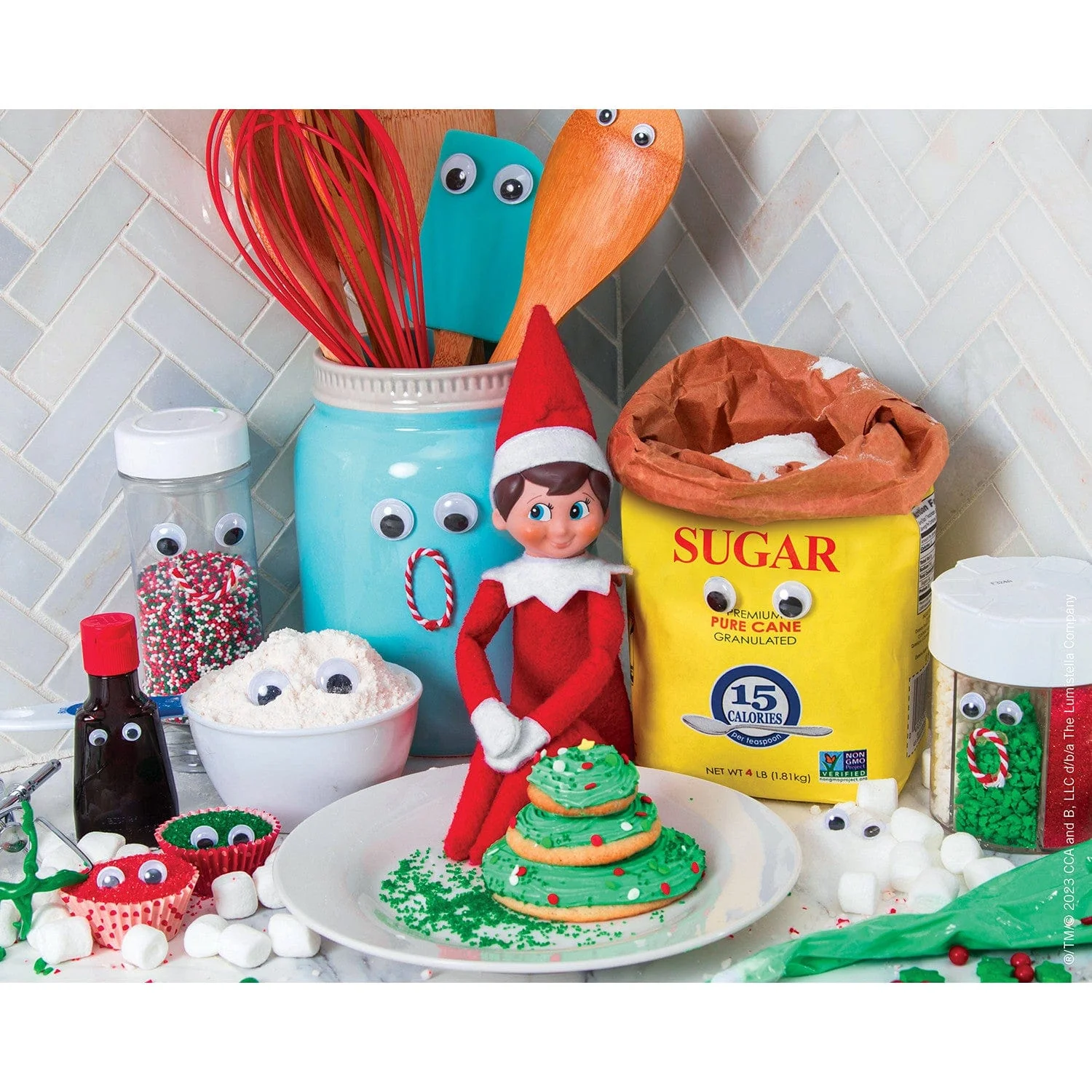 Elf on the Shelf 4-Pack 100 Piece Jigsaw Puzzles - V2 - Image 6