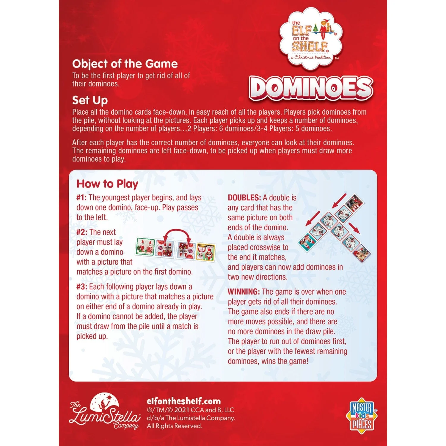 Elf on the Shelf Picture Dominoes - Image 3