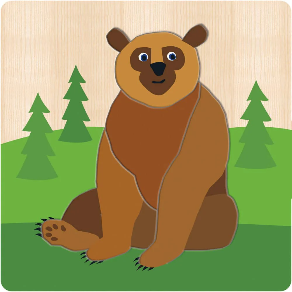 Eric Carle Chunky Wood Puzzles - Kids 4 Pack - Image 4