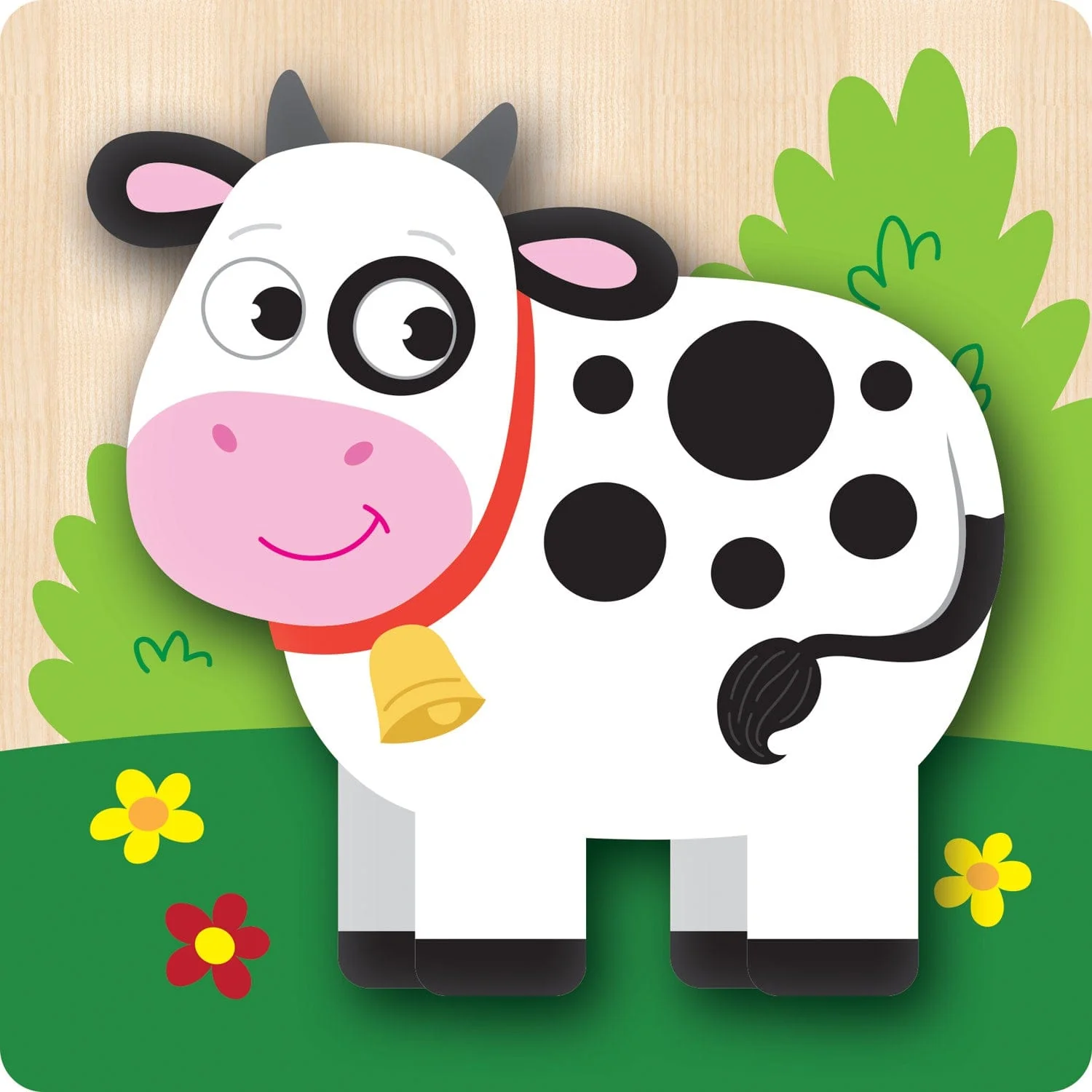 Farm Chunky Wood Puzzles - Kids 4 Pack - Image 5