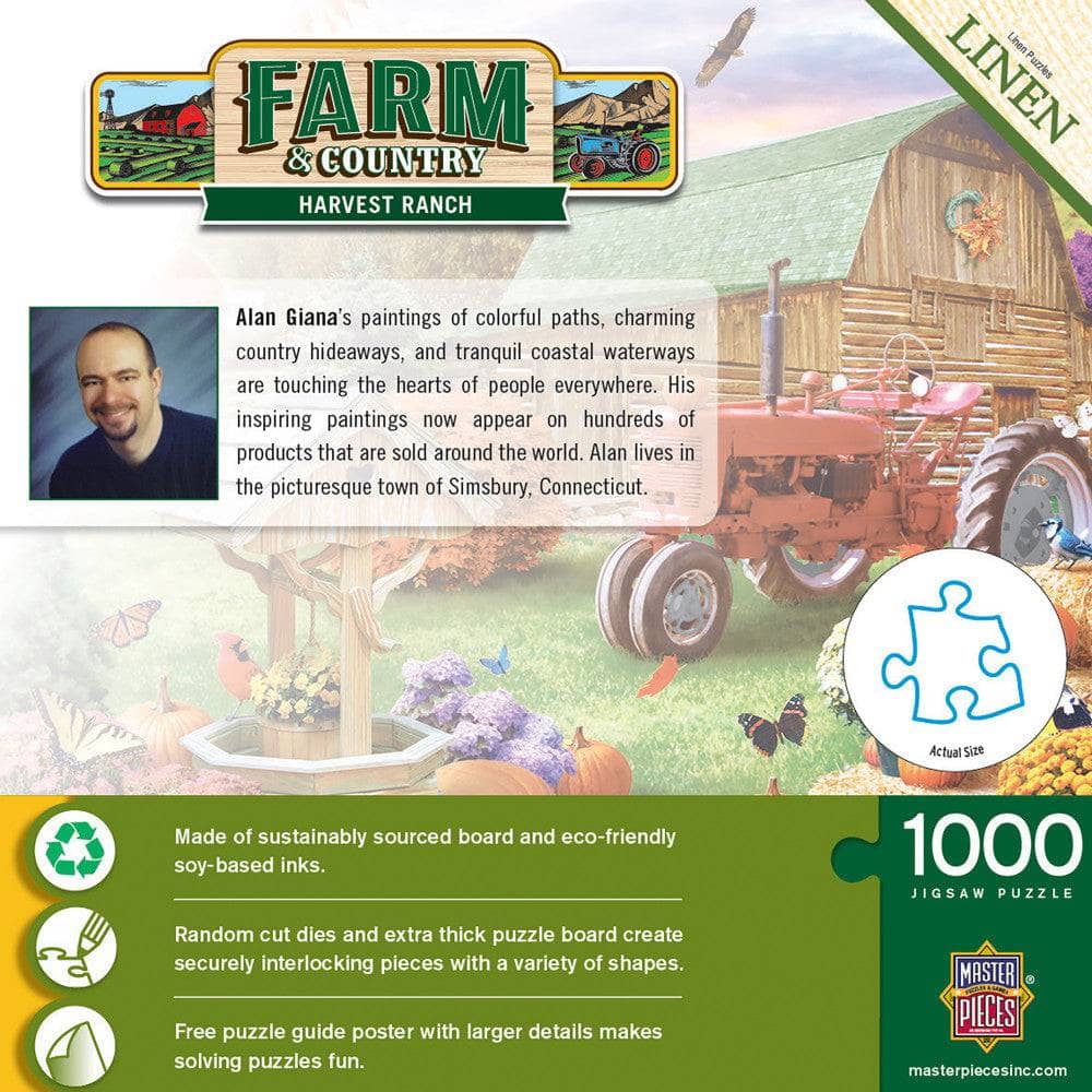 Farm & Country - Harvest Ranch 1000 Piece Jigsaw Puzzle - Image 3