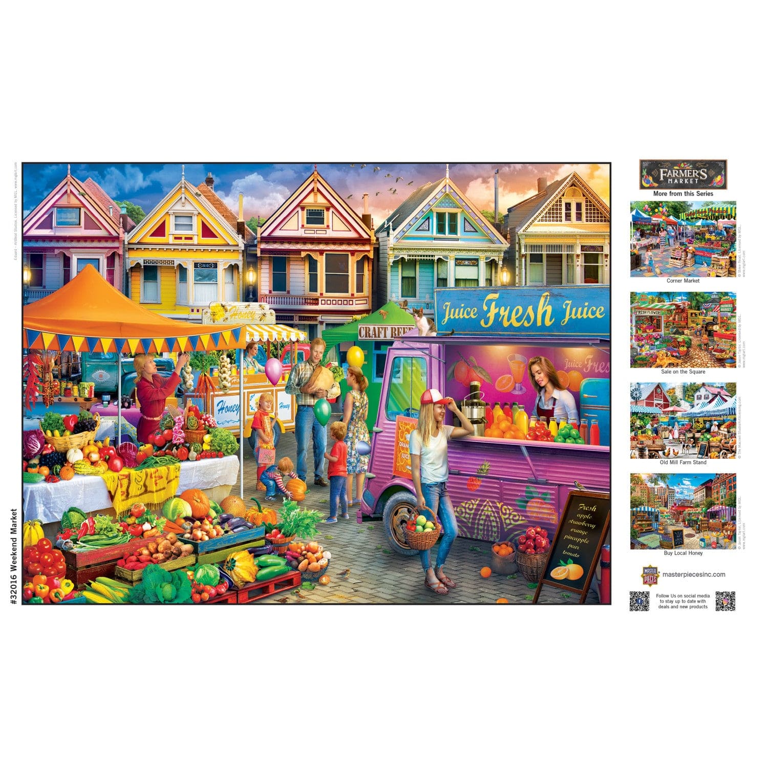 Farmer's Market - Weekend Market 750 Piece Jigsaw Puzzle - Image 4