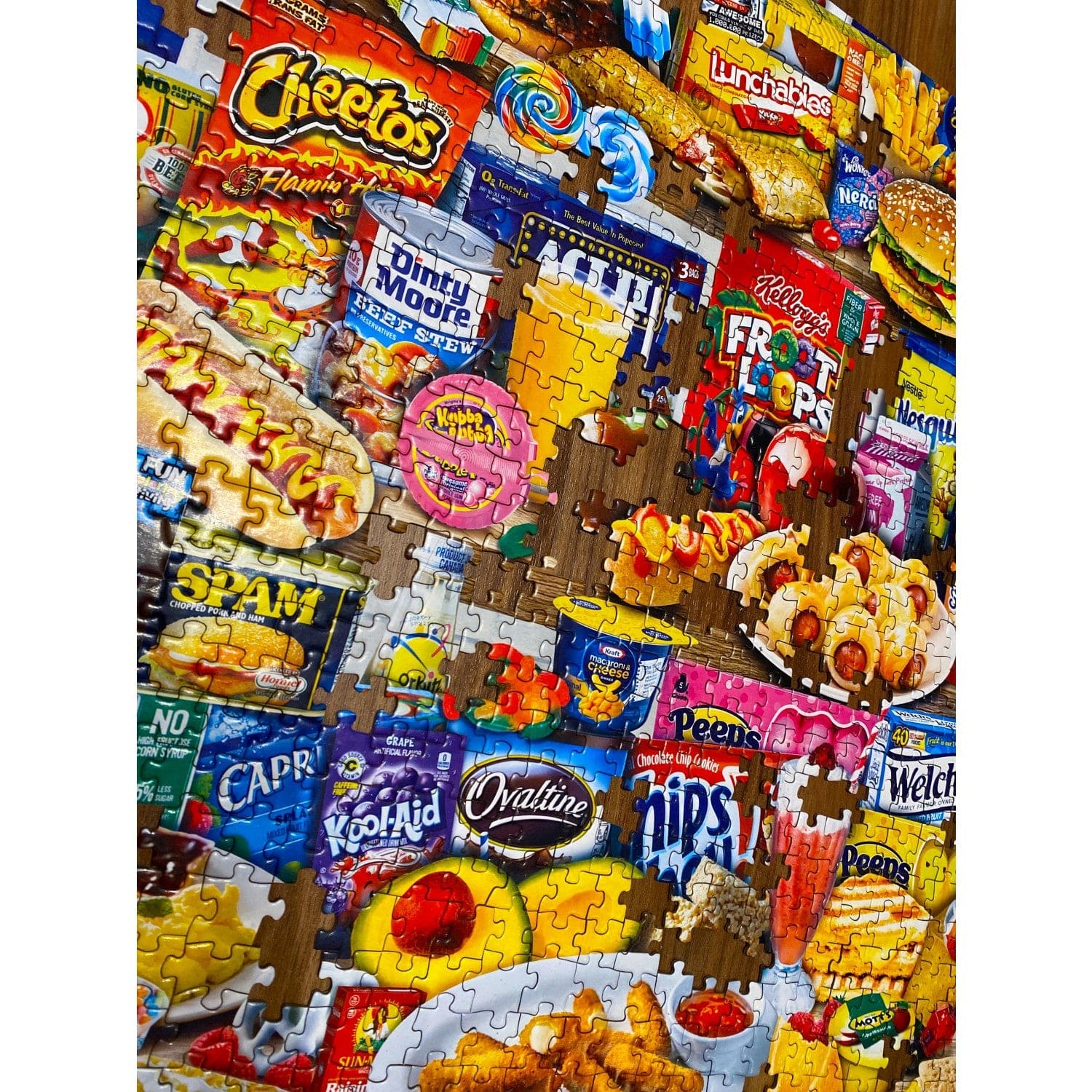 Flashbacks - Kids Favorite Foods 1000 Piece Jigsaw Puzzle - Image 5
