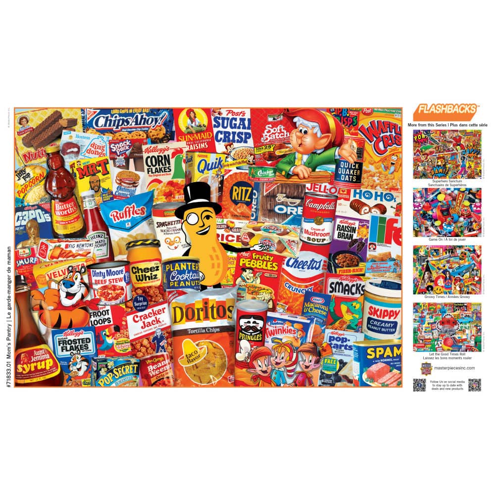 Flashbacks - Mom's Pantry 1000 Piece Jigsaw Puzzle - Image 4