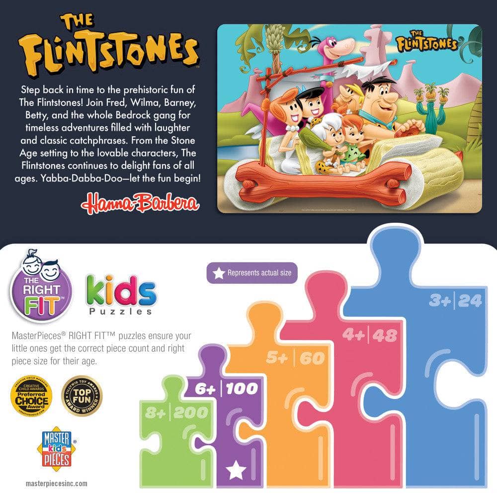 The Flintstones - Yabba Dabba Doo 100 Piece Jigsaw Puzzle - Image 3