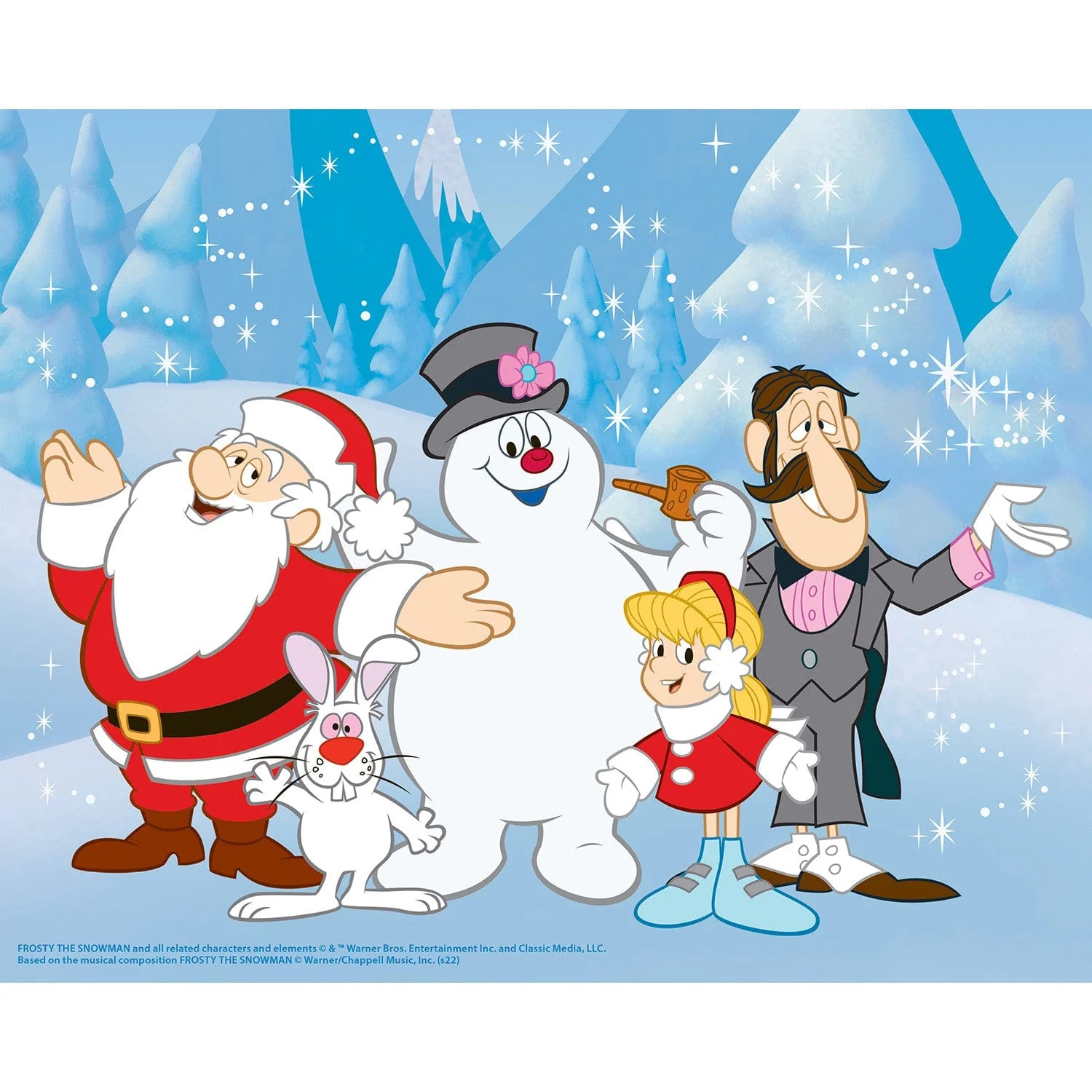 Frosty the Snowman 4-Pack 100 Piece Jigsaw Puzzles - Image 3