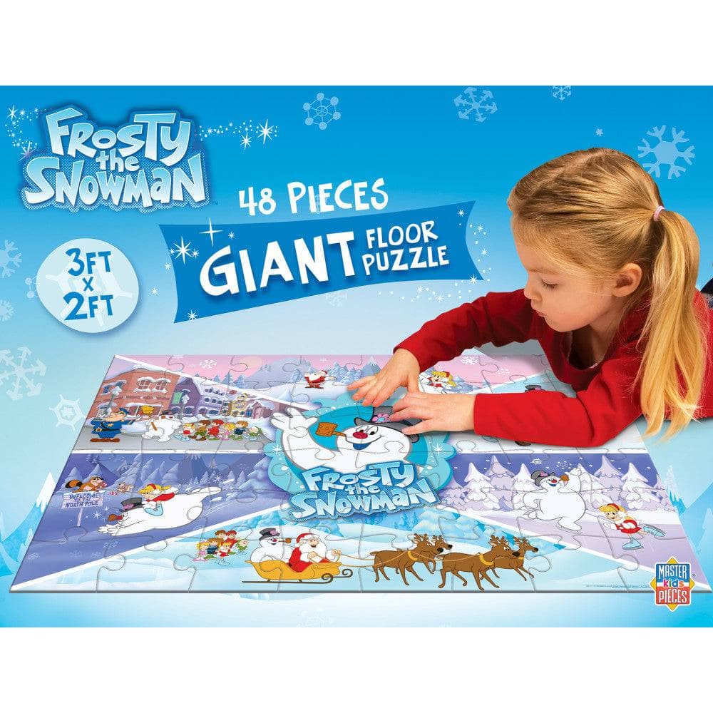 Frosty the Snowman 48 Piece Floor Jigsaw Puzzle - Image 3