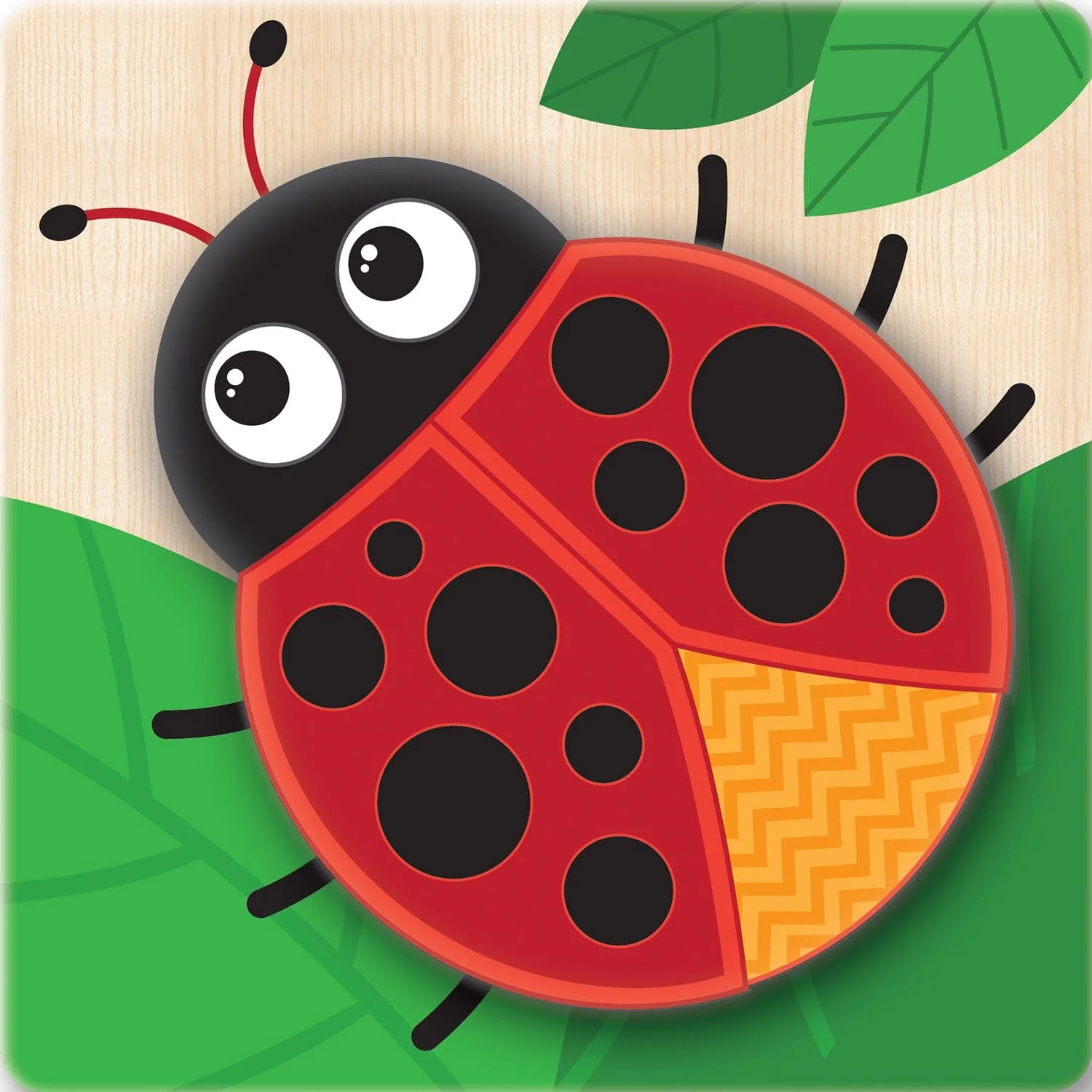 Garden Chunky Wood Puzzles - Kids 4 Pack - Image 3