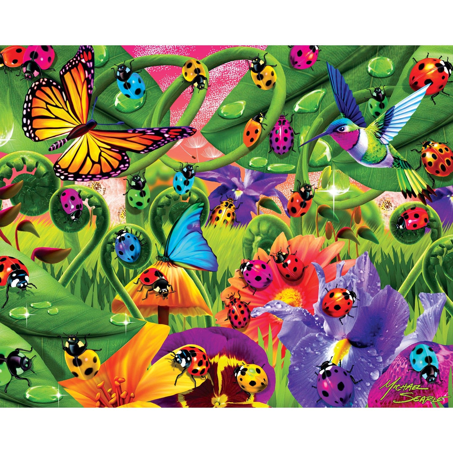Glow in the Dark 100 Piece Jigsaw Puzzles - 4-Pack V2 - Image 5