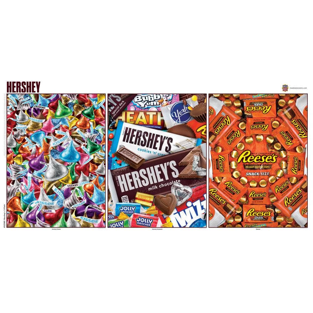 Hershey - 500 Piece Jigsaw Puzzles 3 Pack - Image 6