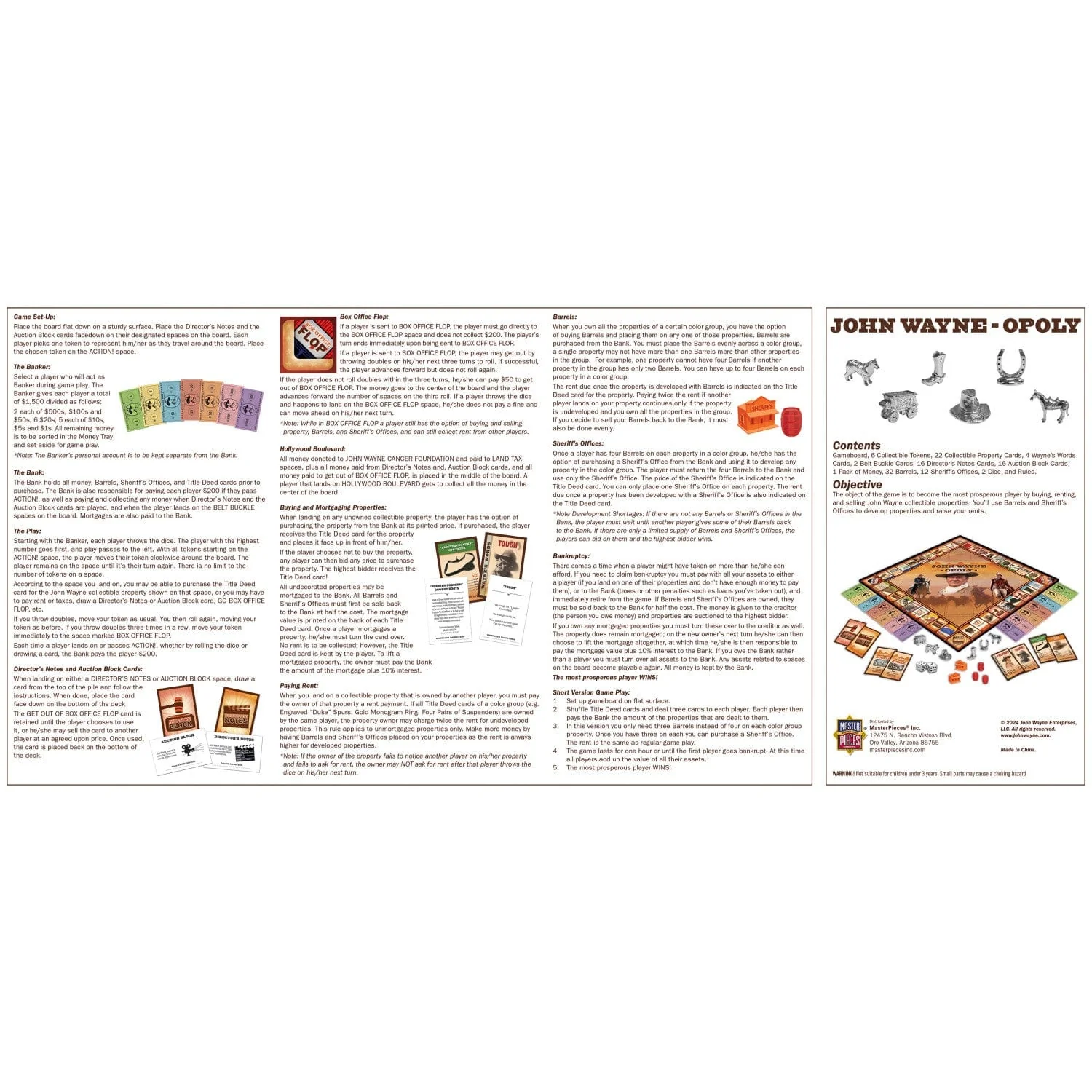 John Wayne Opoly - Image 4