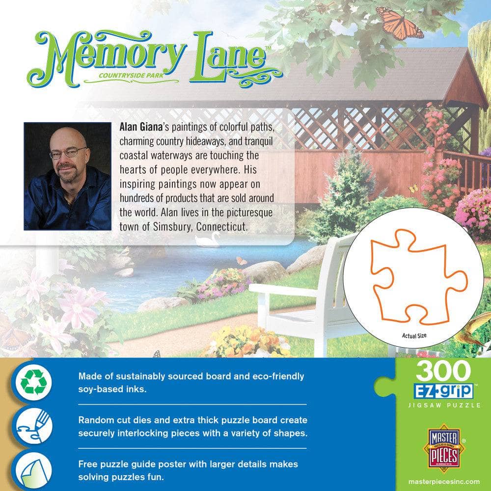 Memory Lane - Countryside Park 300 Piece EZ Grip Jigsaw Puzzle - Image 3