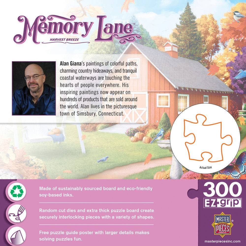 Memory Lane - Harvest Breeze 300 Piece EZ Grip Jigsaw Puzzle - Image 3