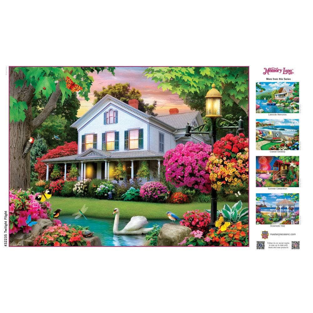 Memory Lane - Twilight Flight 300 Piece EZ Grip Jigsaw Puzzle - Image 4