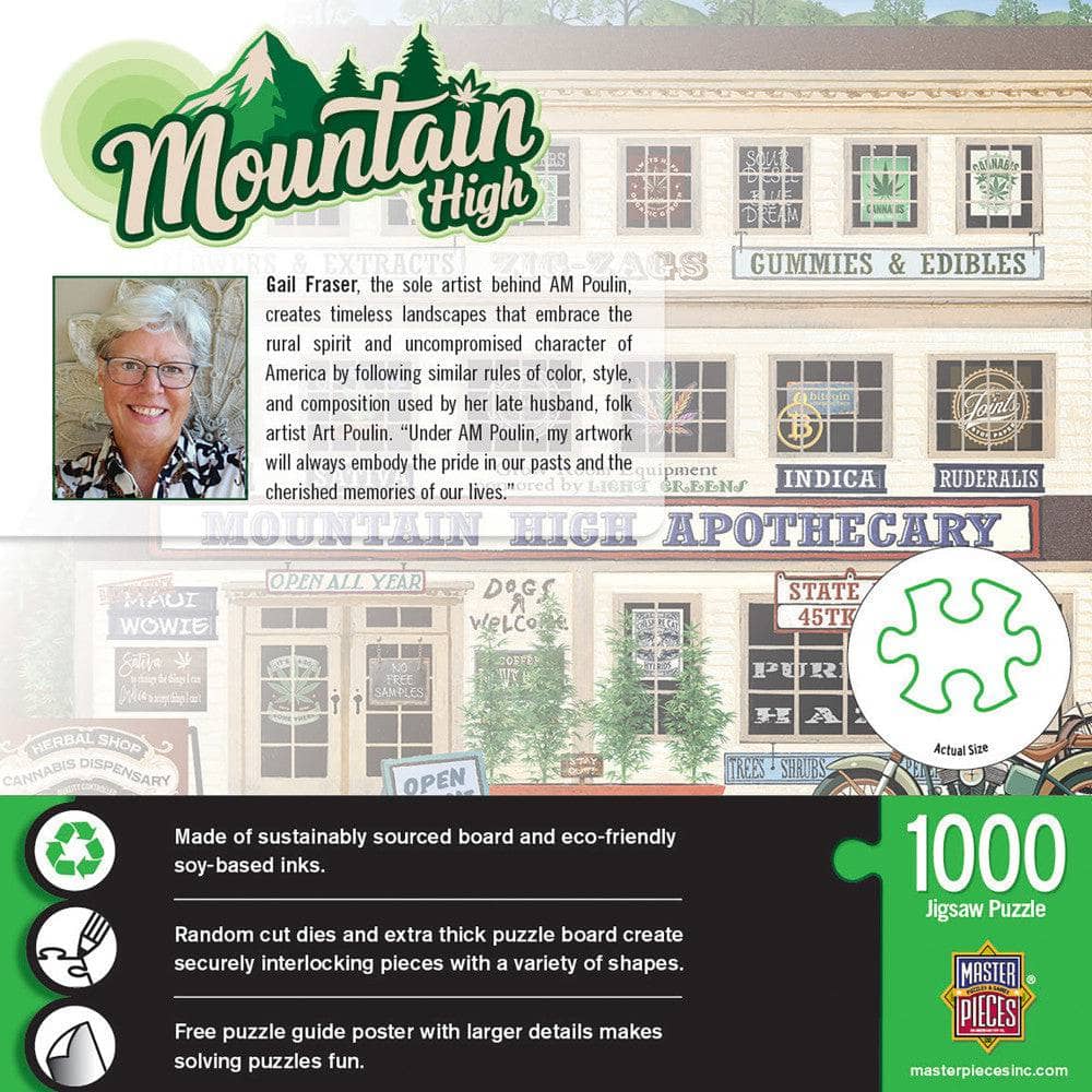 Mountain High 1000 Piece Jigsaw Puzzle - Image 3