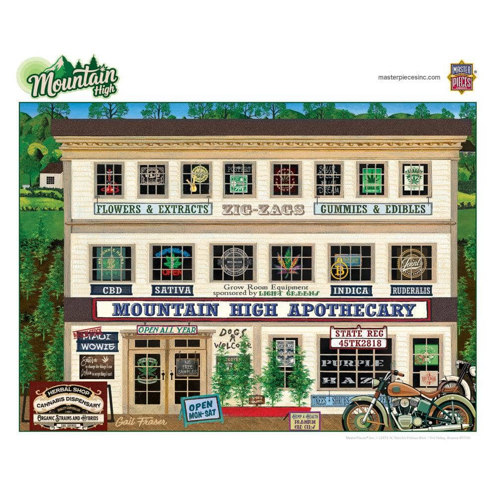 Mountain High 1000 Piece Jigsaw Puzzle - Image 4