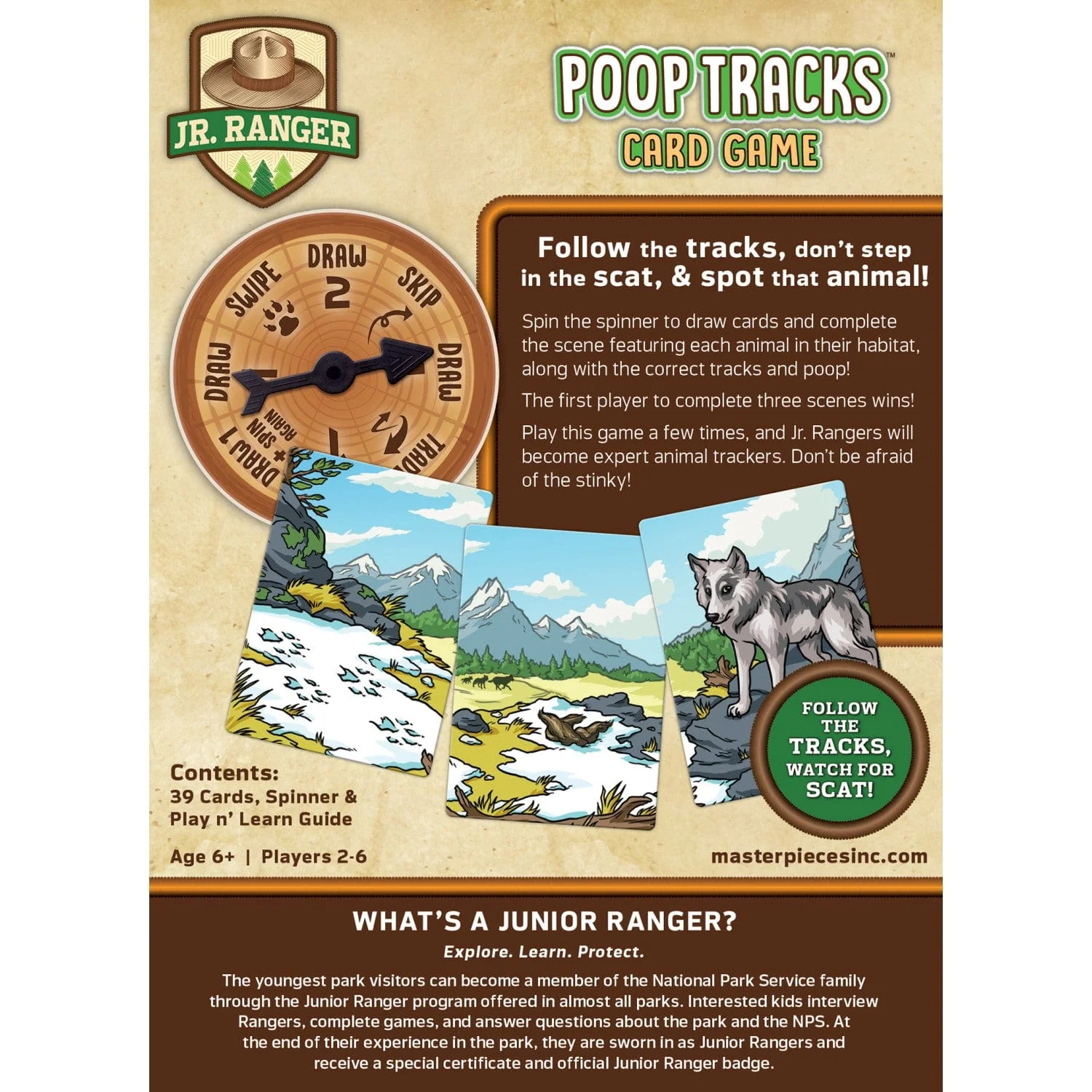 Jr. Ranger Poop Tracks Card Game - Image 3