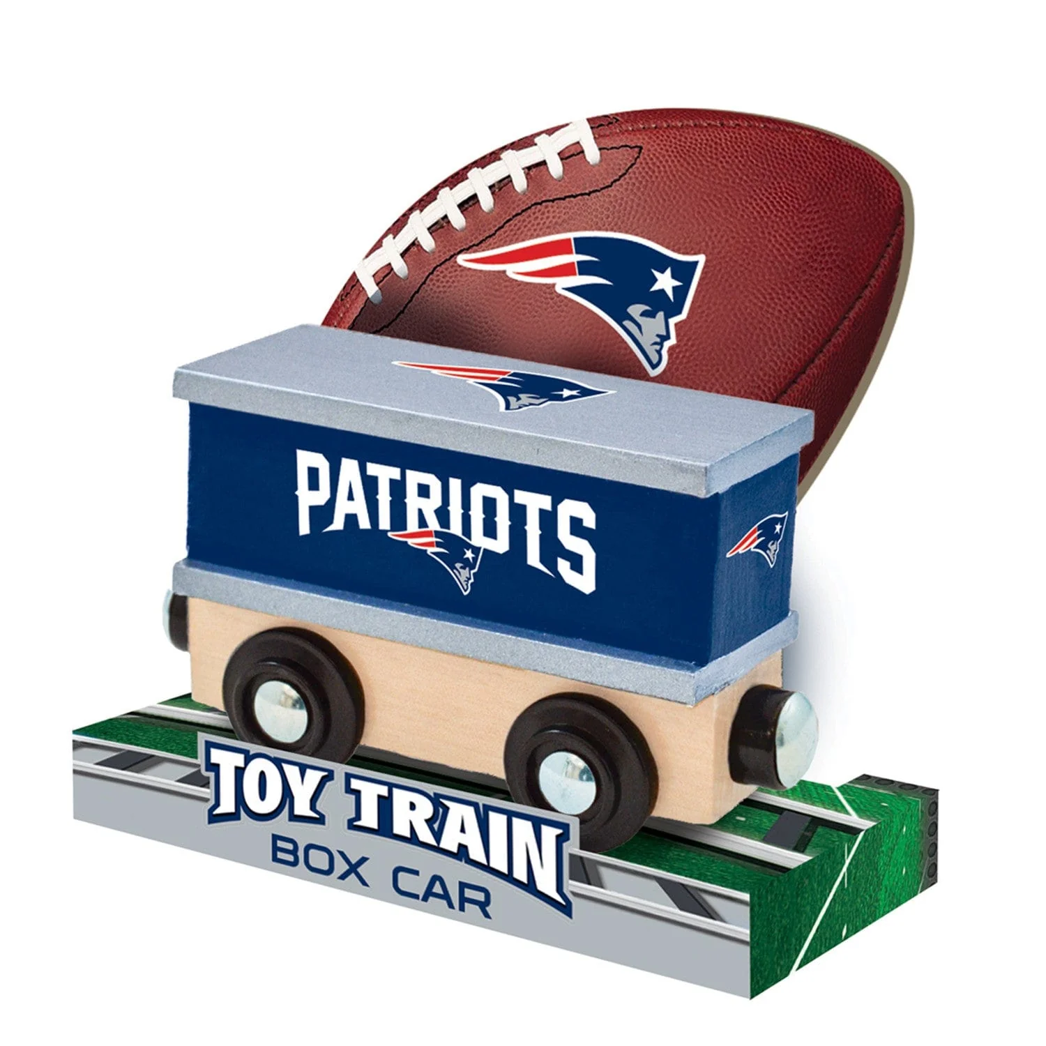 New England Patriots Toy Train Box Car - Image 3