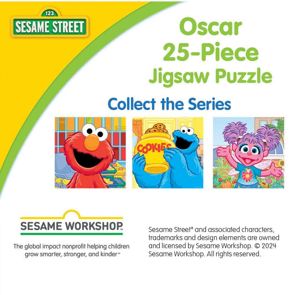 Sesame Street - Oscar the Grouch 25 Piece Jigsaw Puzzle - Image 3