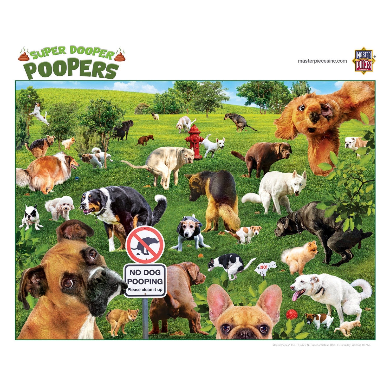 Super Dooper Poopers 1000 Piece Jigsaw Puzzle - Image 4
