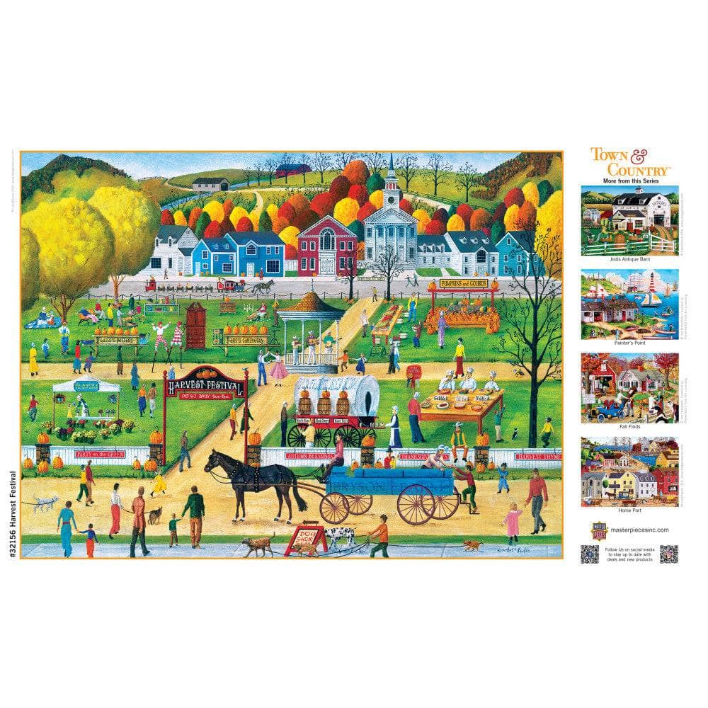 Town & Country - Harvest Festival 300 Piece EZ Grip Jigsaw Puzzle - Image 4