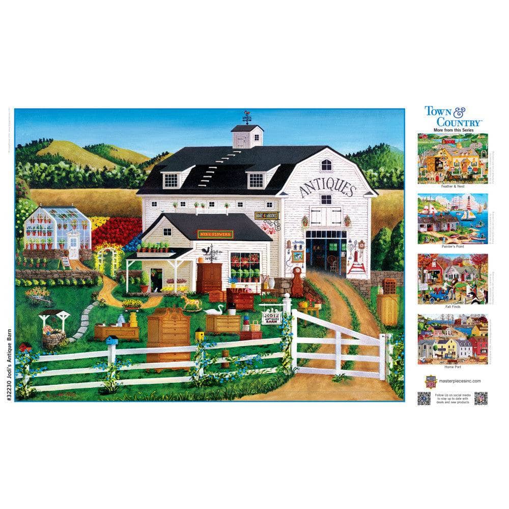 Town & Country - Jodi's Antique Barn 300 Piece EZ Grip Jigsaw Puzzle - Image 4