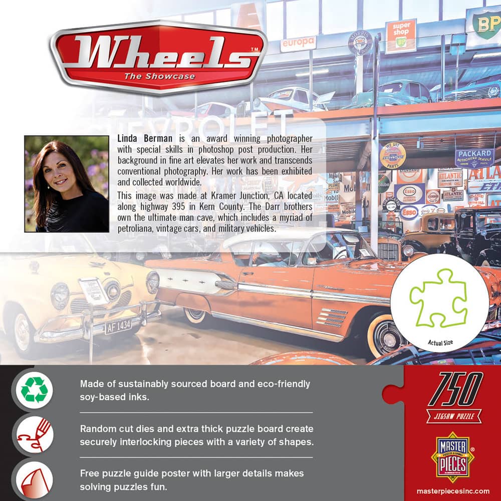 Wheels - The Showcase 750 Piece Jigsaw Puzzle - Image 3