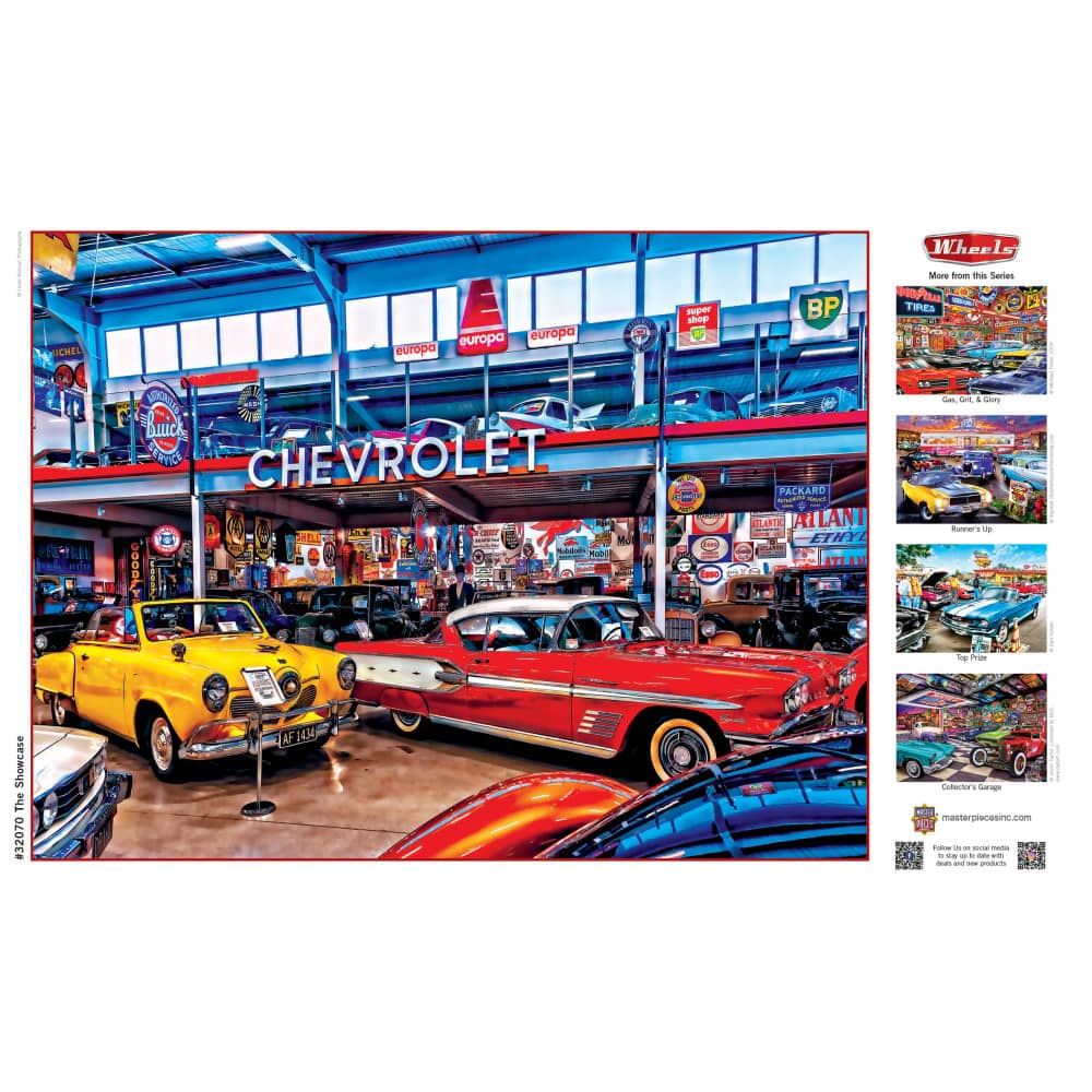 Wheels - The Showcase 750 Piece Jigsaw Puzzle - Image 4