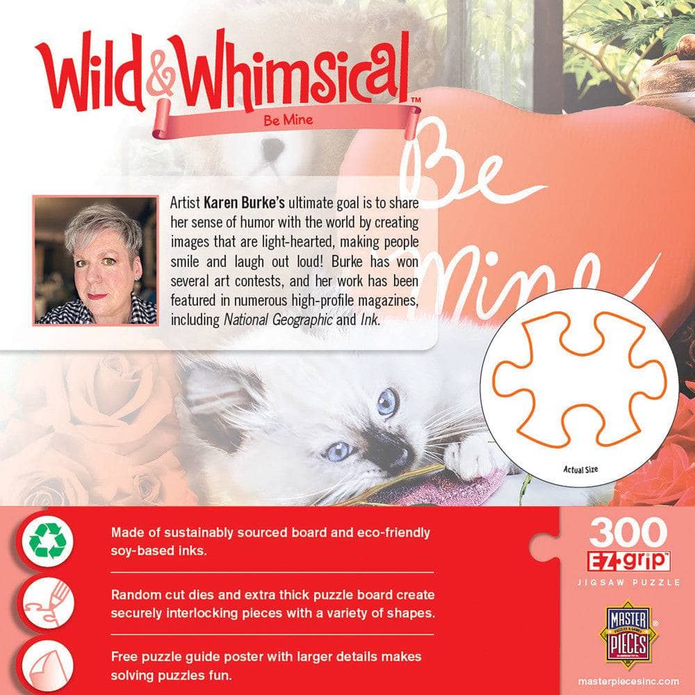 Wild & Whimsical - Be Mine 300 Piece EZ Grip Jigsaw Puzzle - Image 3
