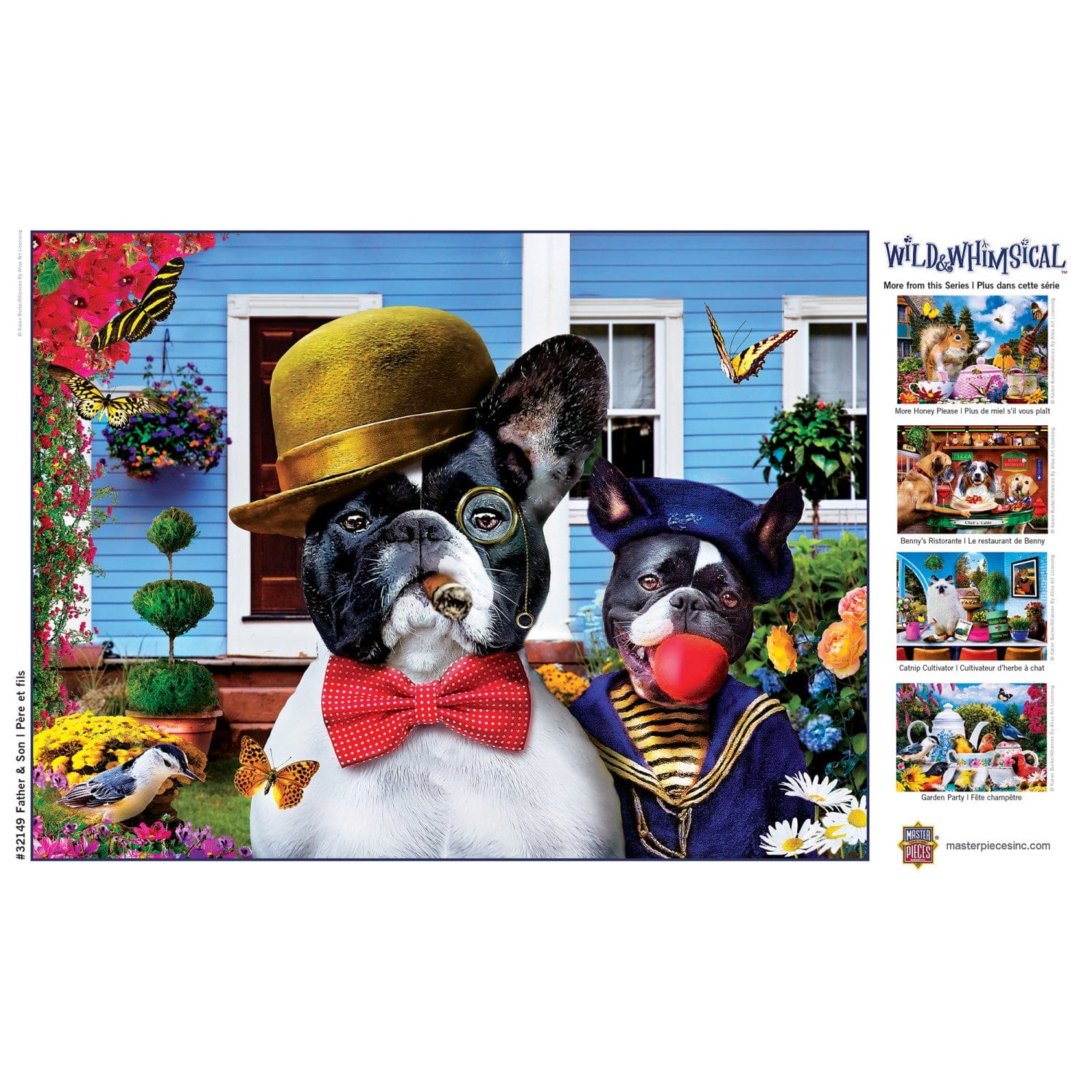 Wild & Whimsical - Father & Son 300 Piece EZ Grip Jigsaw Puzzle - Image 4