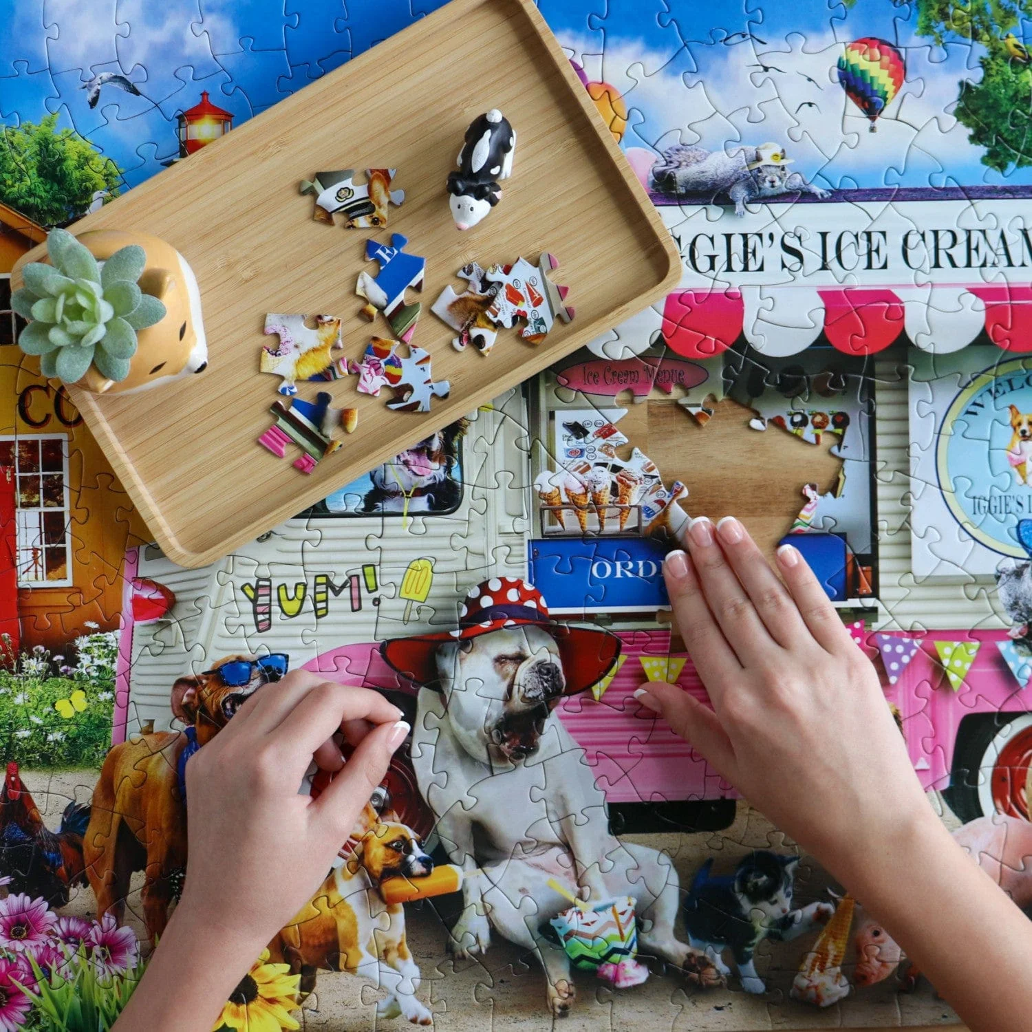 Wild & Whimsical - Iggy's Ice Cream 300 Piece EZ Grip Jigsaw Puzzle - Image 5