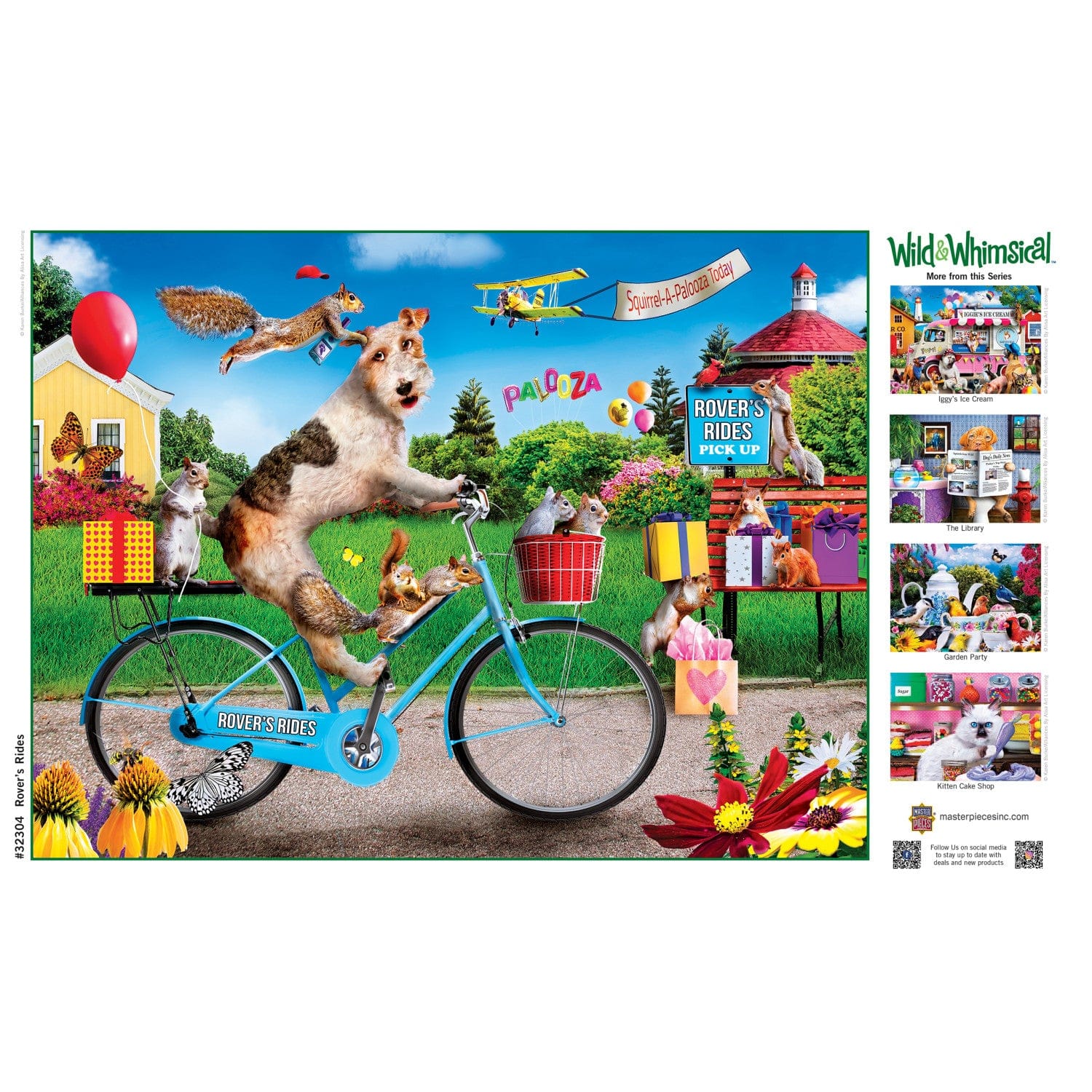 Wild & Whimsical - Rover Rides 300 Piece EZ Grip Jigsaw Puzzle - Image 4
