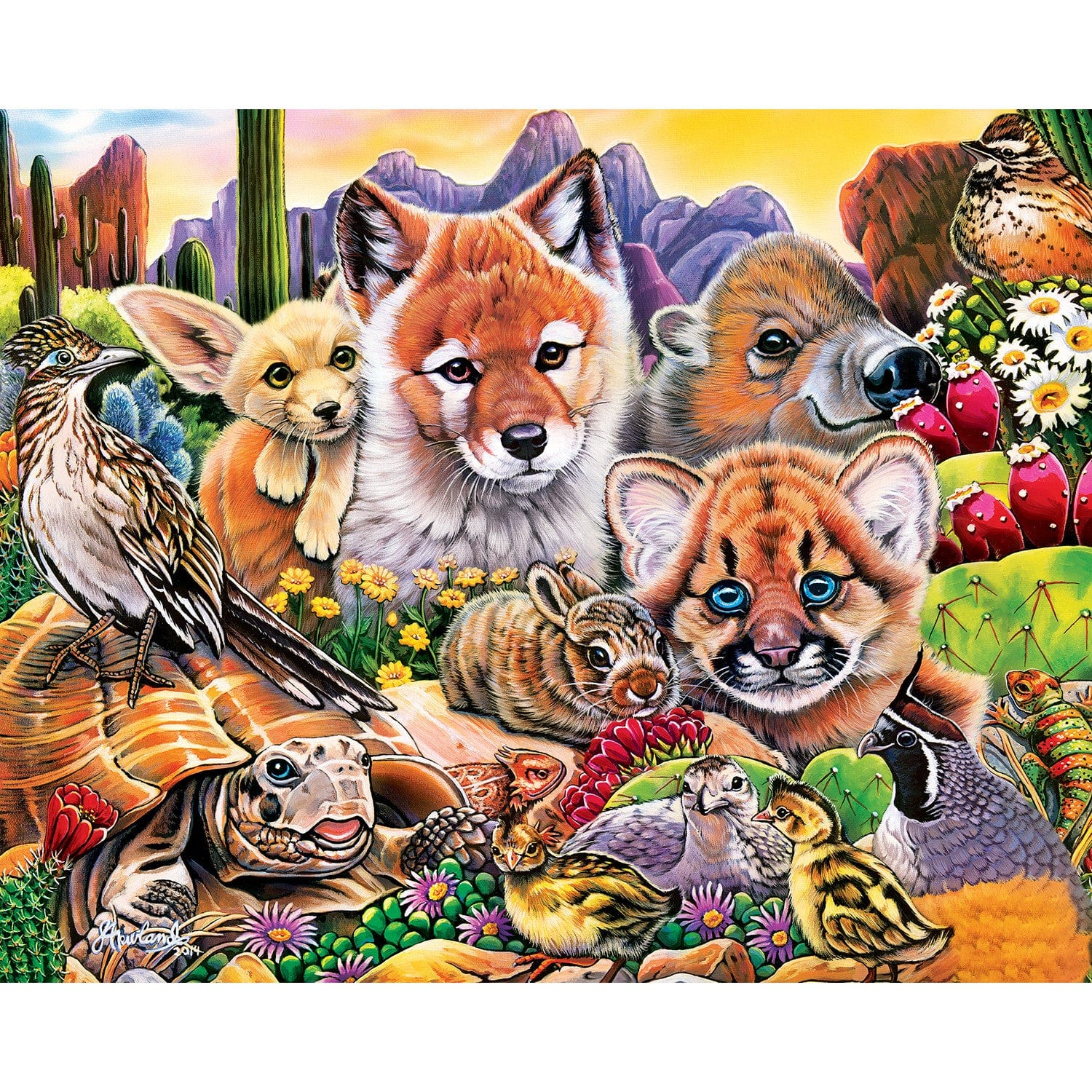 World of Animals 100 Piece Jigsaw Puzzles 4-Pack V2 - Image 5