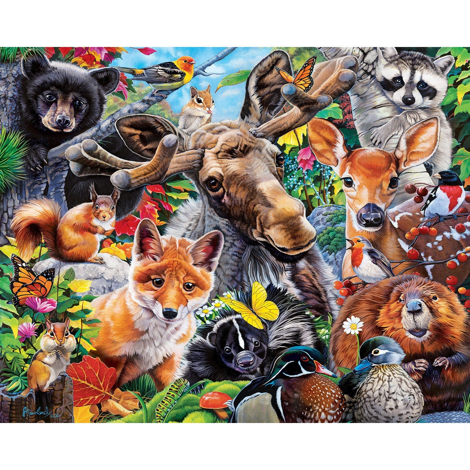 World of Animals 100 Piece Jigsaw Puzzles 4-Pack V2 - Image 6